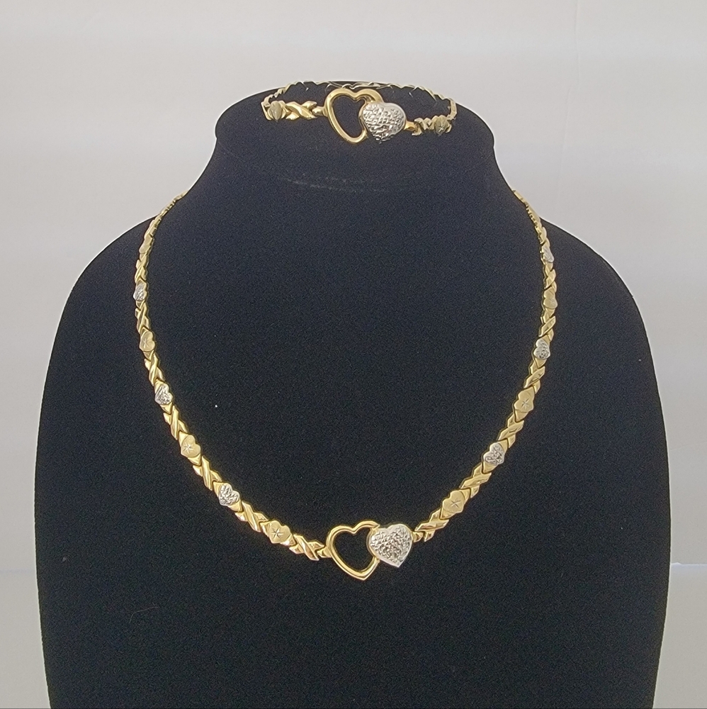 Yaf 925 Sterling Silver Pendant Bracelet And Necklace Set - Picture 3 of 13